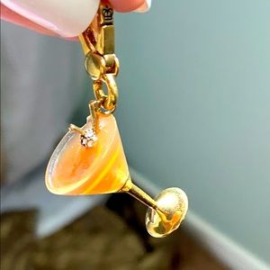 Juicy Couture martini charm